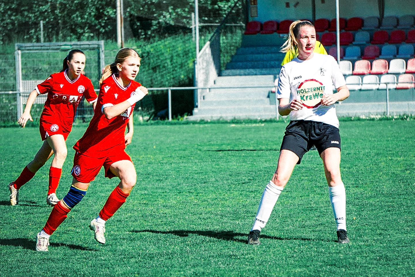 Spielszene GAK Frauen 2 im Spitzenspiel gegen USV Seckau