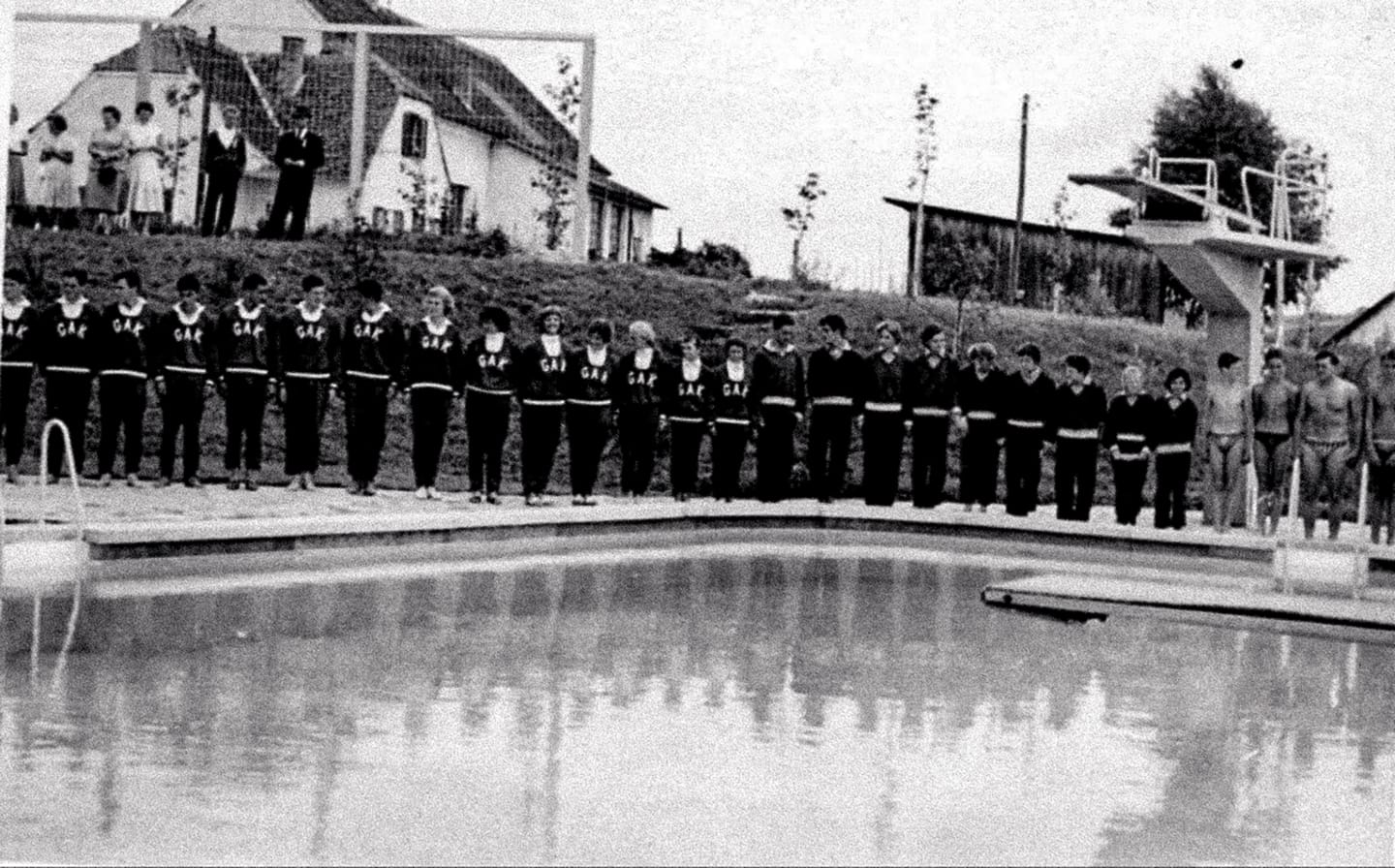 Schwimmsektion 1956 Pammerbad